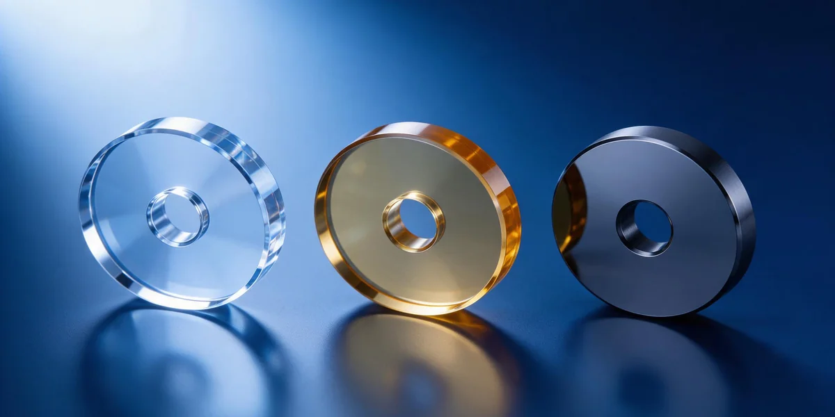 Specialty-material optics
